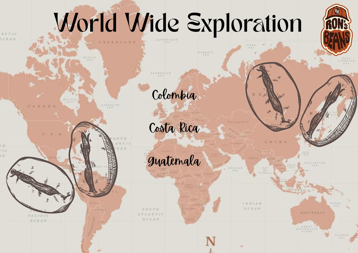 Origin Explorer Bundle - World Coffee Tour - Ron's Beans Store